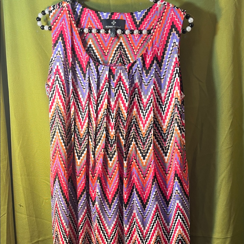 Ronni Nicole Summer Patten Dress